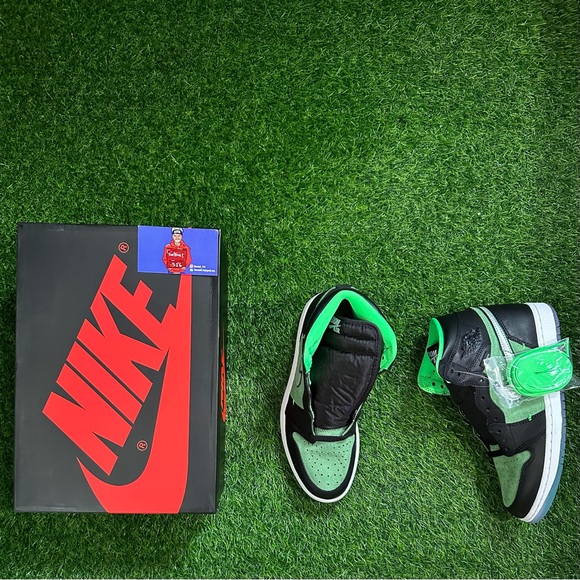 2020 Air Jordan 1 High Zoom “Zen Green” - Picture 8 of 13